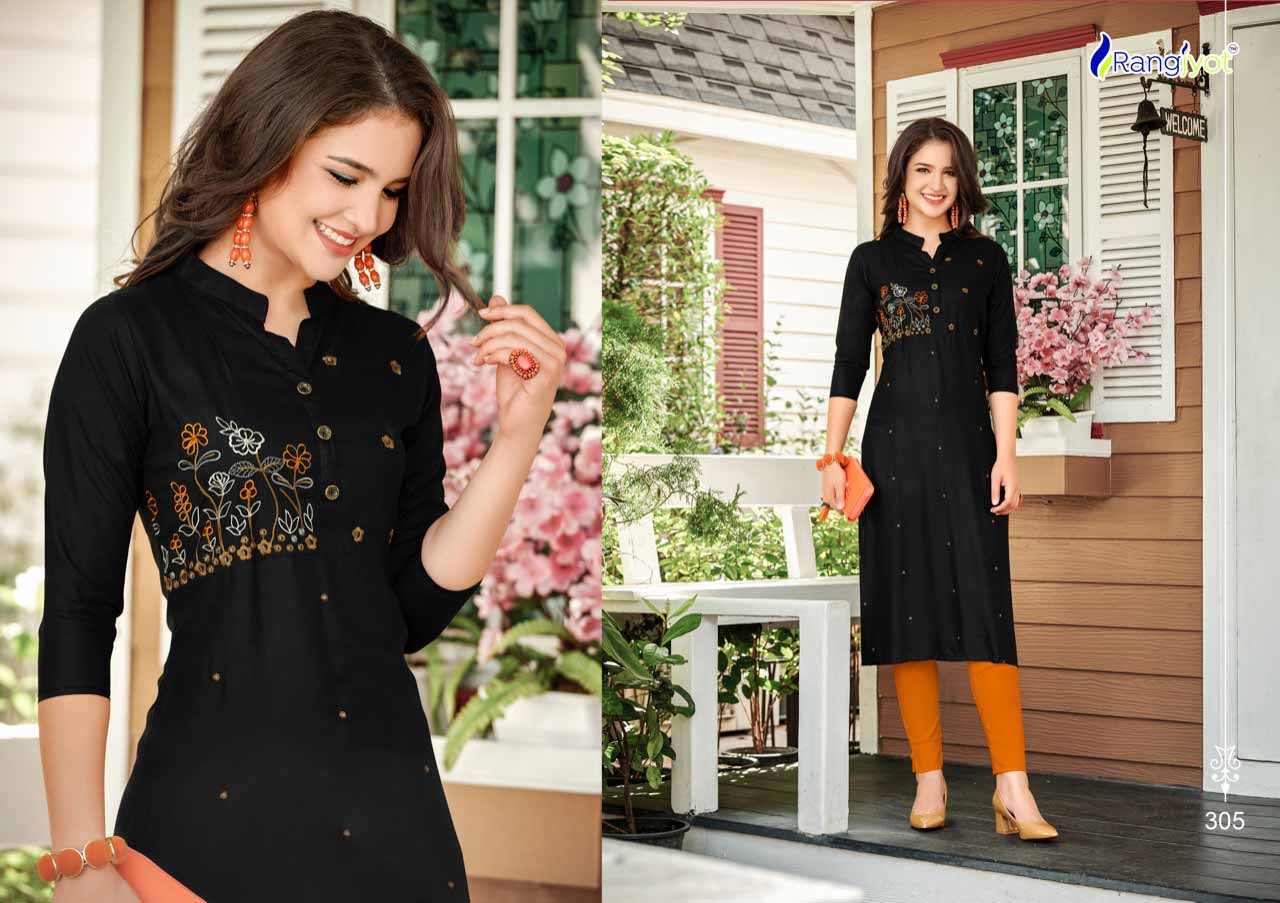Ishita Vol-3 Rangjyot Combo Print Work Kurti Sets Ishita Vol-3 Rangjyot Combo Print Work Kurti Sets